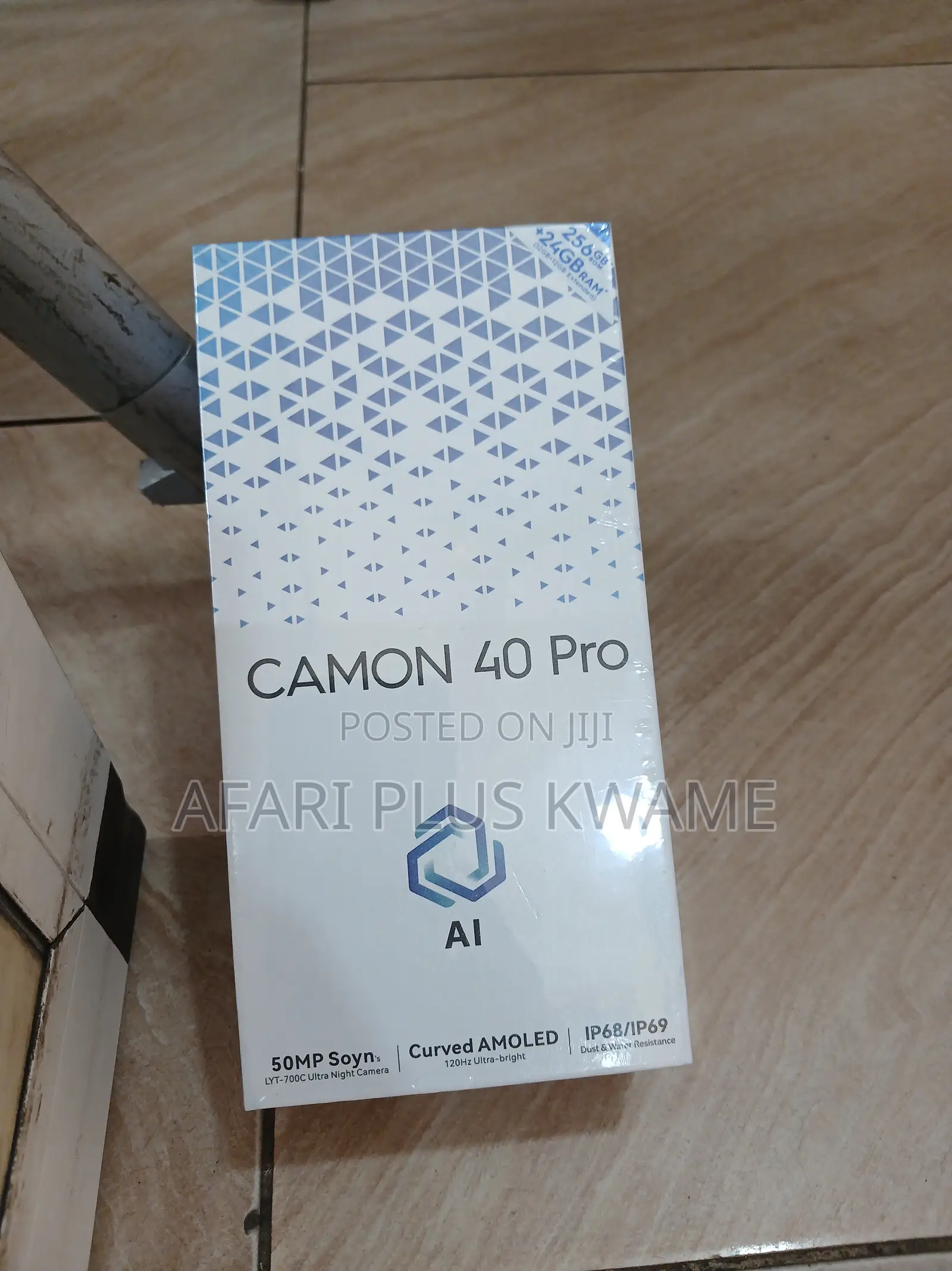 New Tecno Camon 40 Pro 5G 256 GB Gray