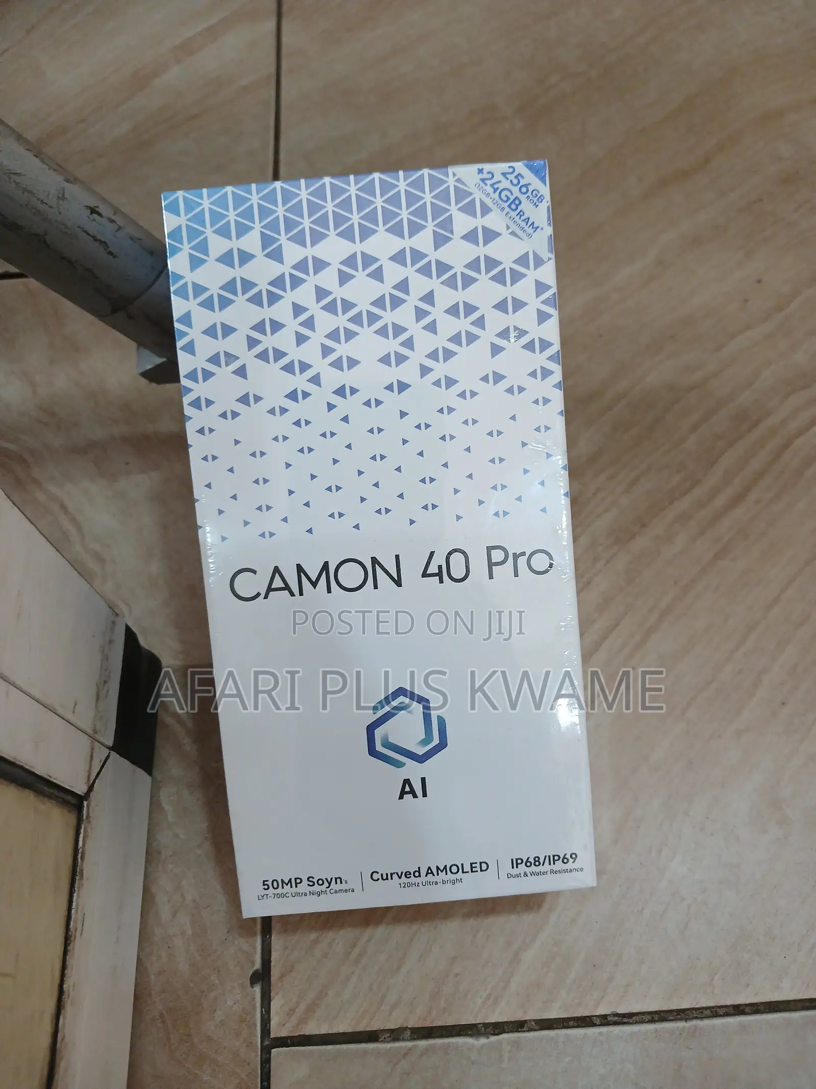 New Tecno Camon 40 Pro 5G 256 GB Gray