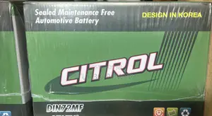Citrol Battery Din72 15 Plates