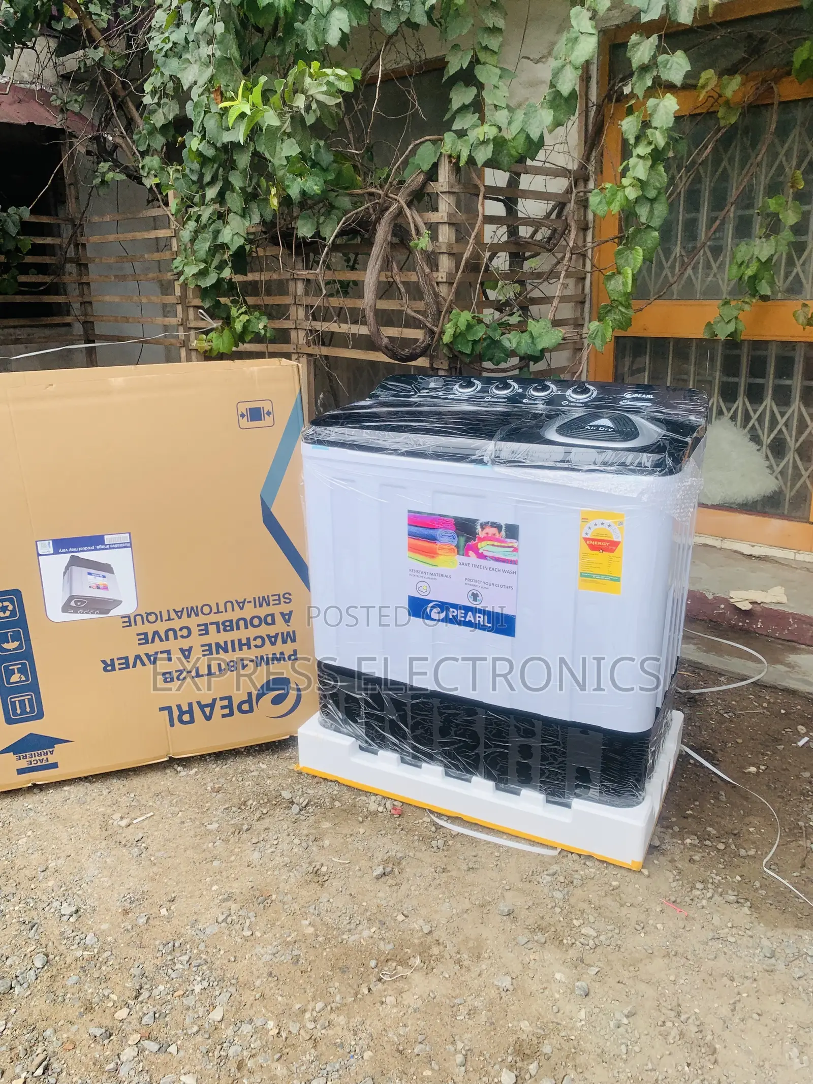 High Quality 18kg PWM-181tt-2b Magic Cleaning Filter Wind Dry Twintub