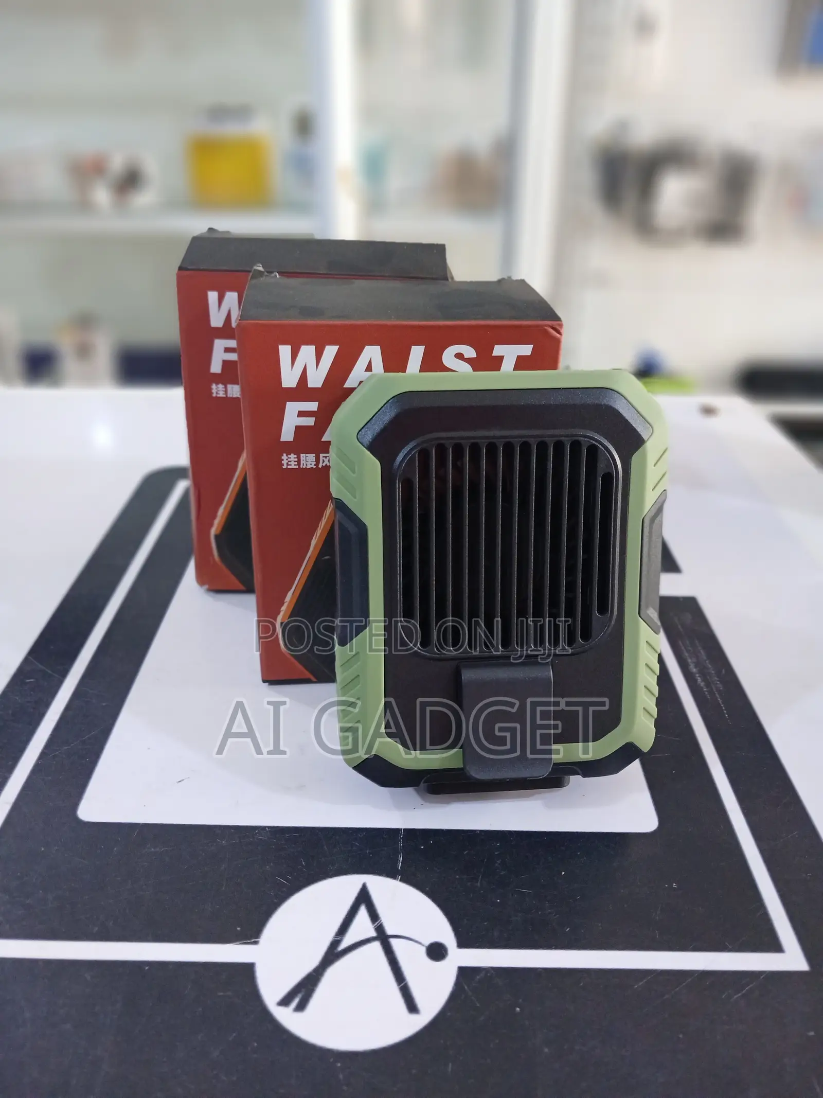 Portable Waist Fan / Power Bank
