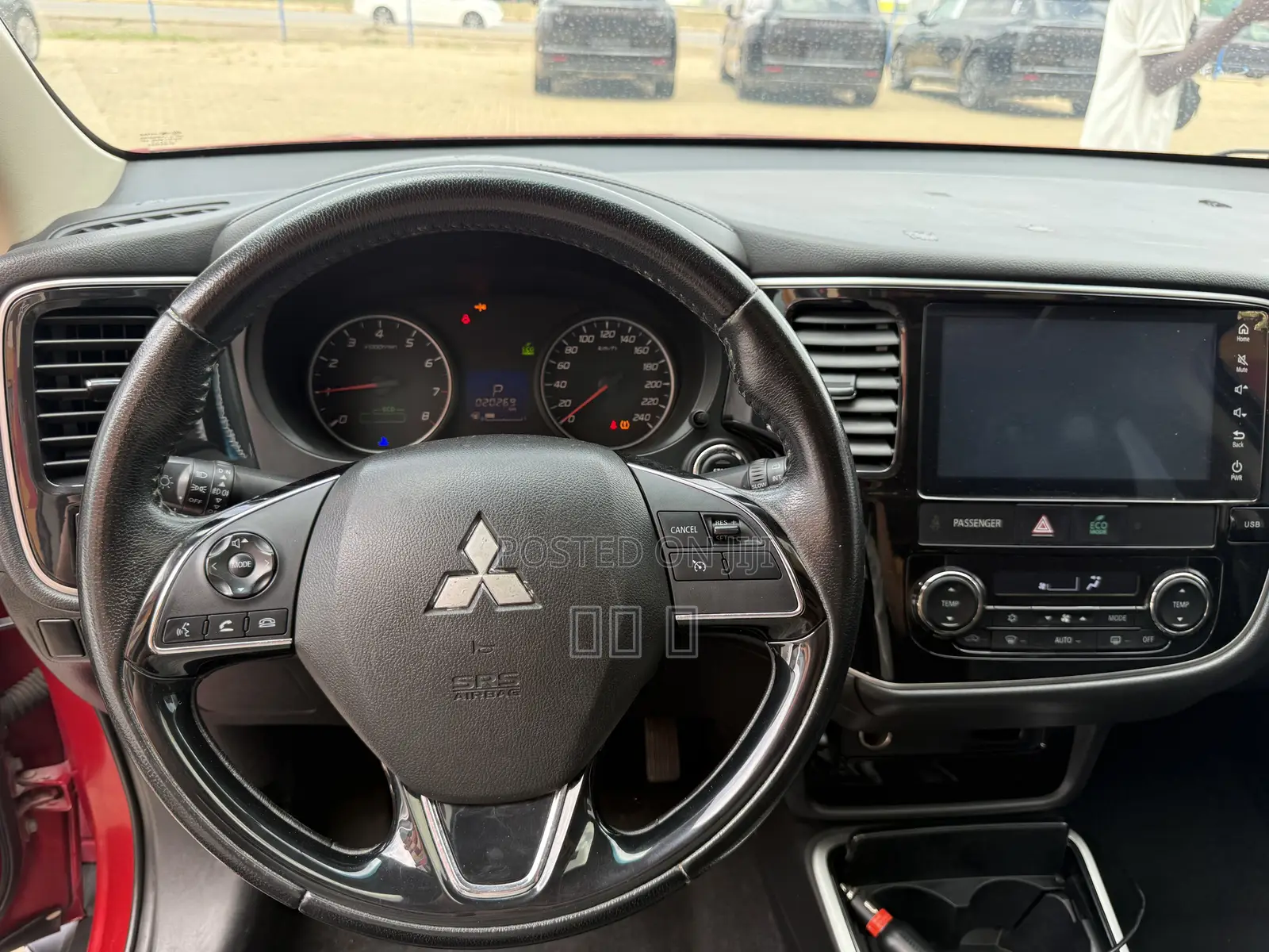 Mitsubishi Outlander 2.0 PHEV AWD 2017 Red
