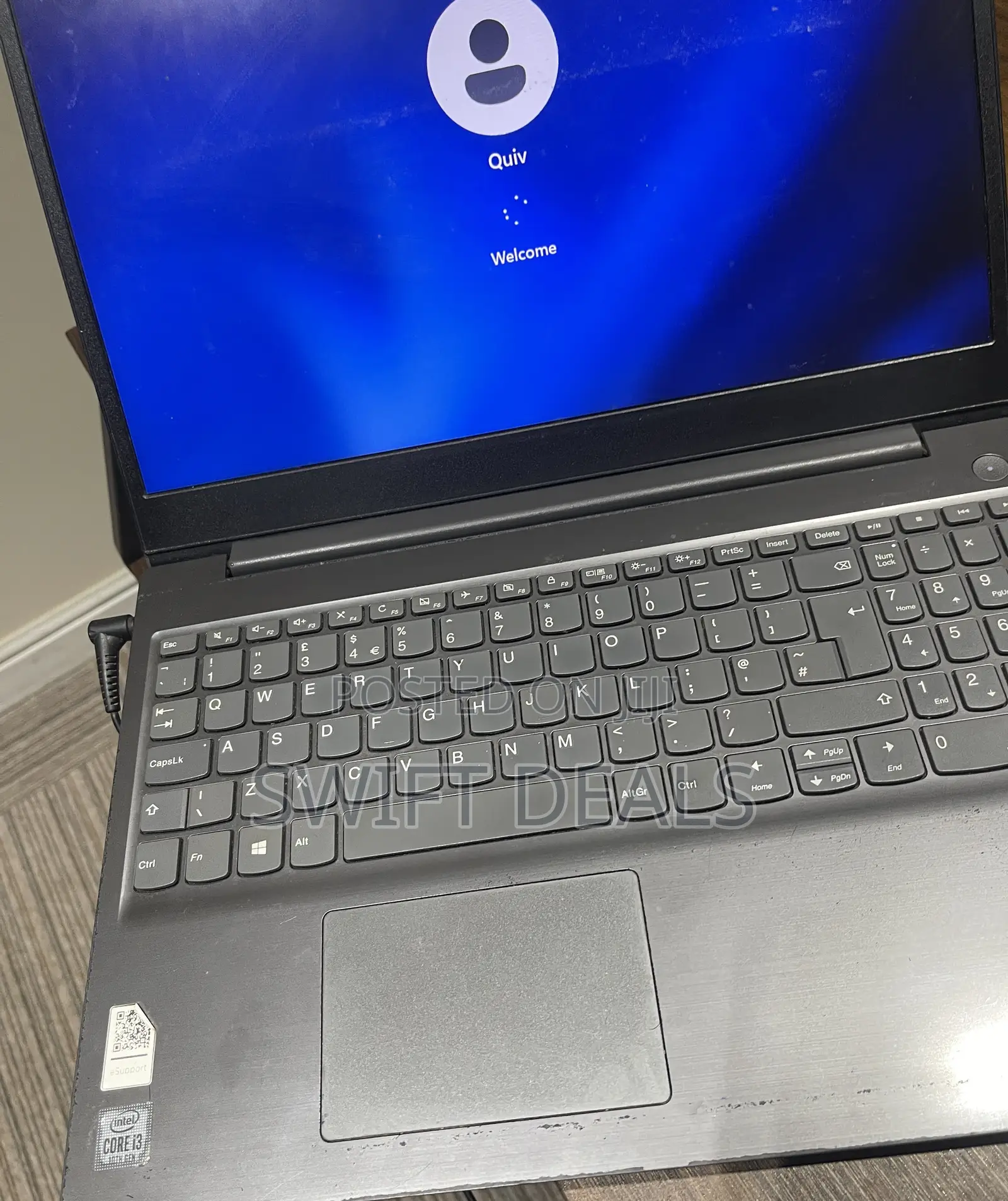 Laptop Lenovo 8GB Intel Core i3 HDD+SSD 1T