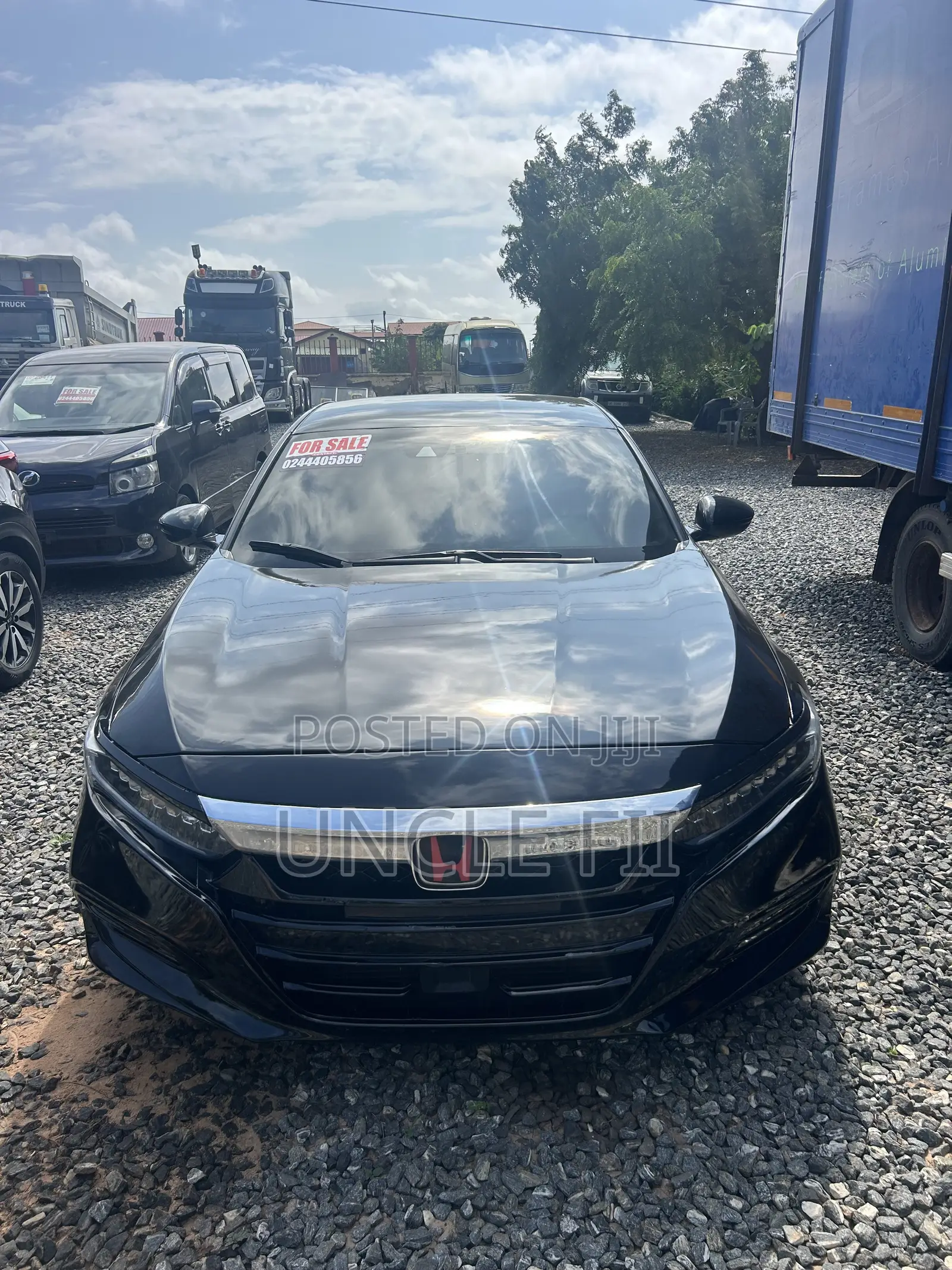 Honda Accord Sport (2.0L 4cyl Turbo 6M) 2019 Black