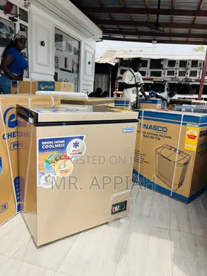 Check Out Classic Nasco Single Door Chest Freezer(Gold)150L