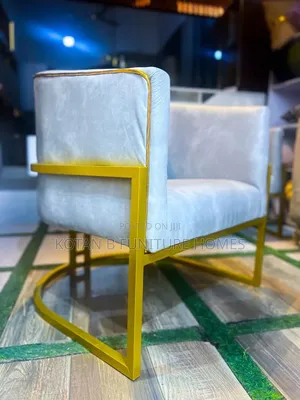 Luxe Gold Accent Chair