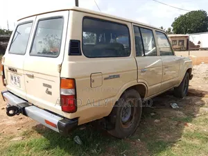 Toyota Land Cruiser Wagon 1983 Beige