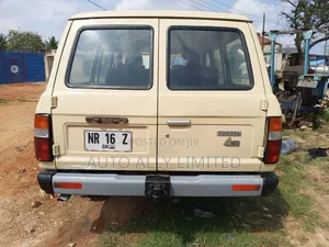 Toyota Land Cruiser Wagon 1983 Beige