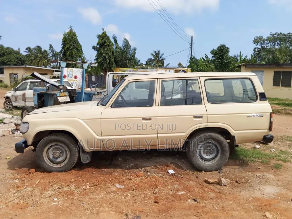 Toyota Land Cruiser Wagon 1983 Beige