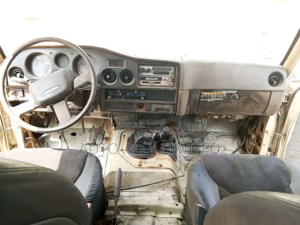 Toyota Land Cruiser Wagon 1983 Beige