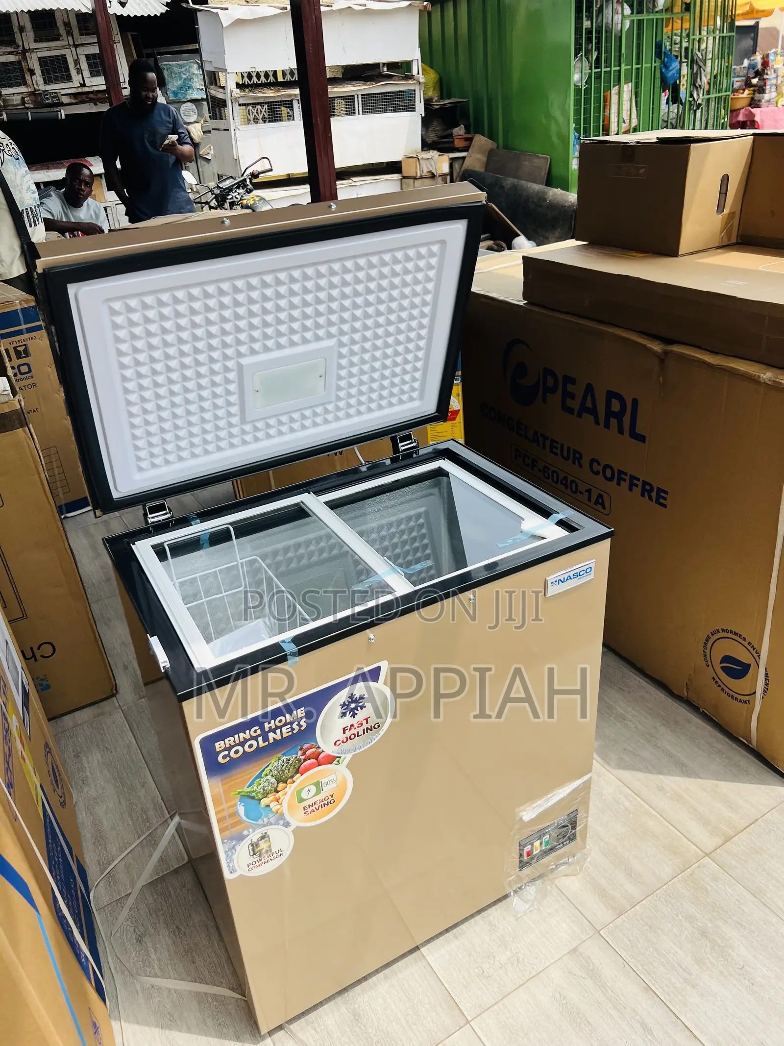 Purchase Sleek Nasco 150Liters Single Door Chest Freezer(Nas200fl)