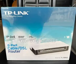 TP Link 8 Port Cable/DSL Router