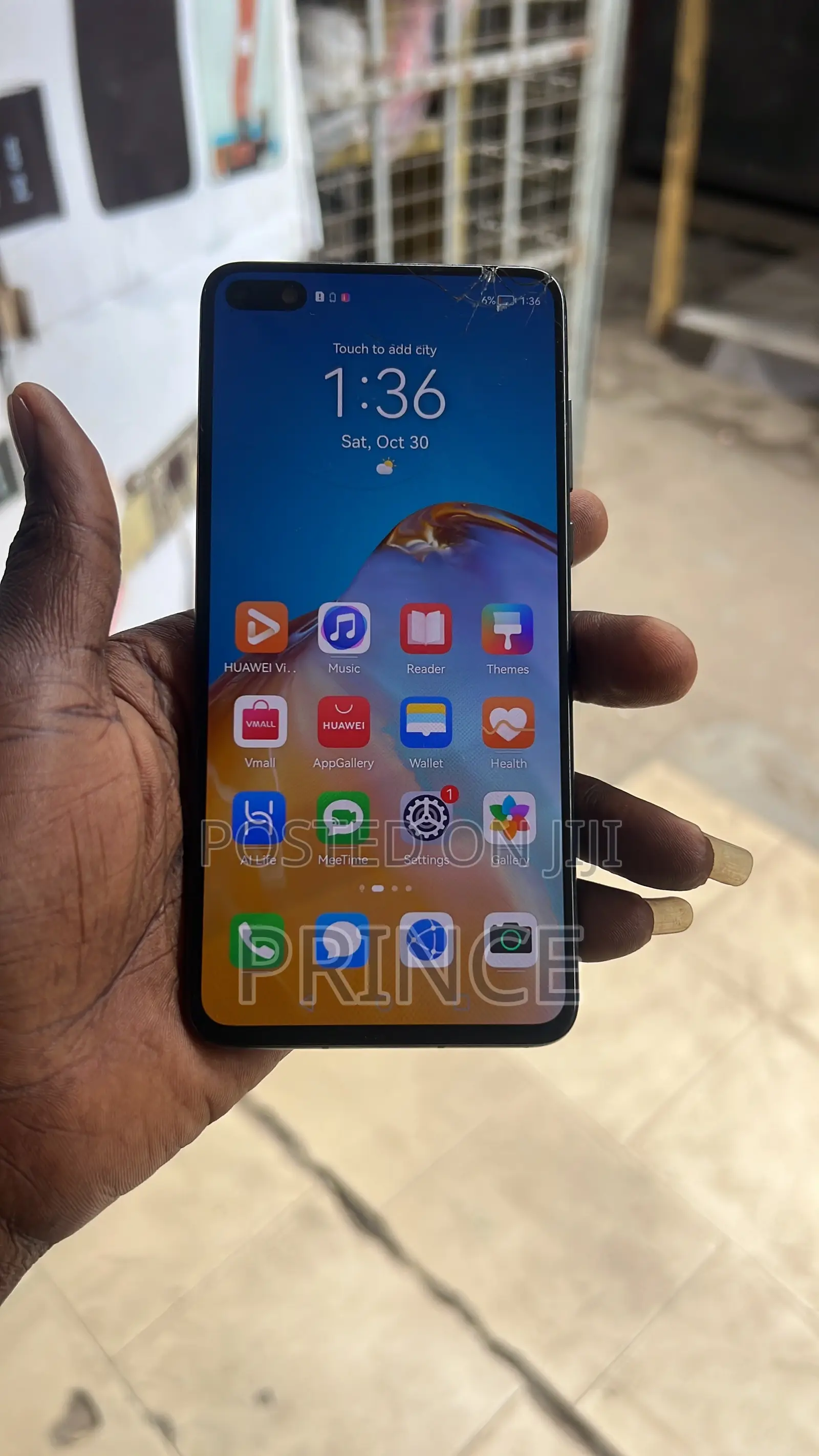 Huawei P40 128 GB Gray