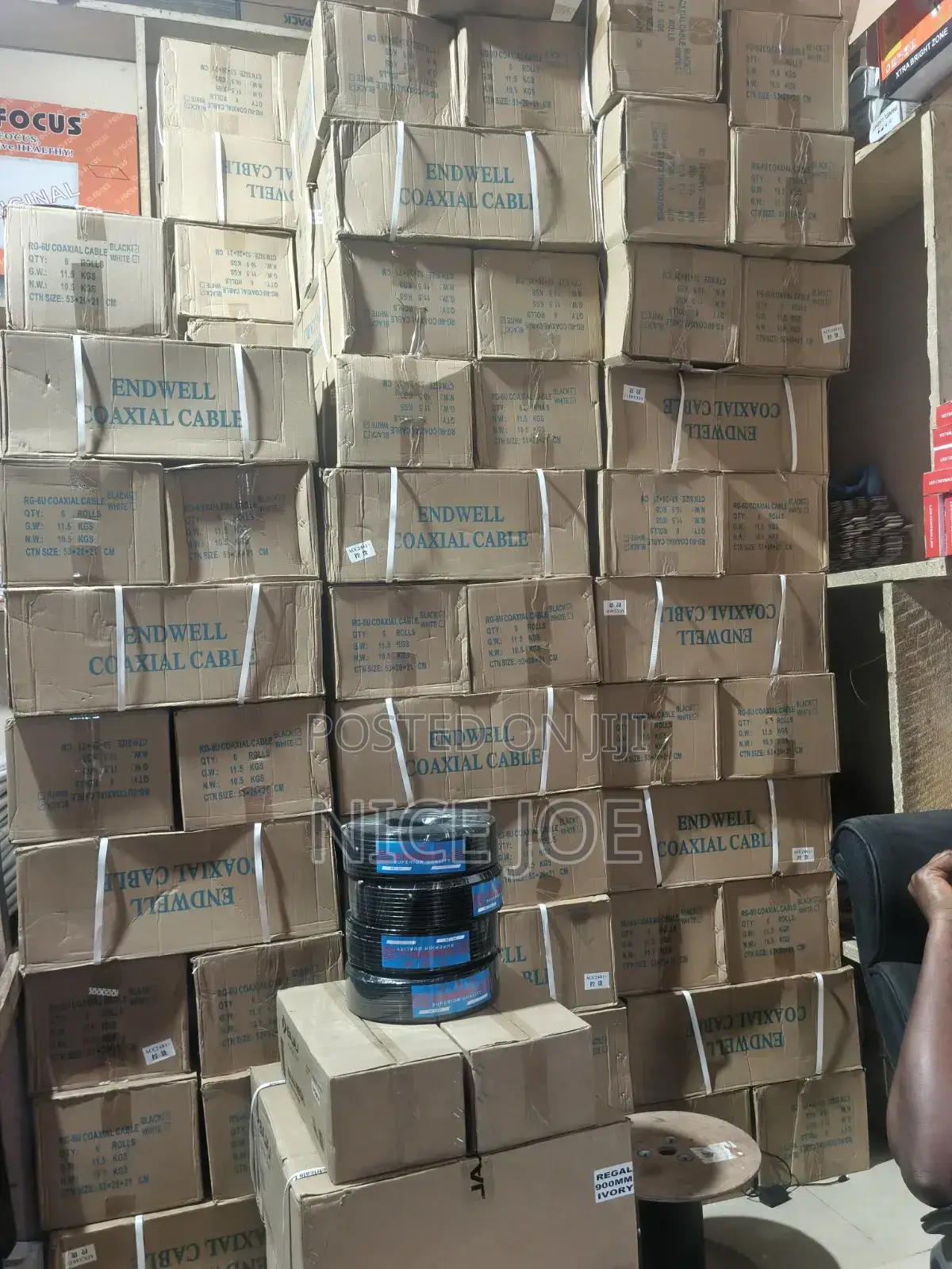 T.V Cables of All Kinds With High Quality and Durability.