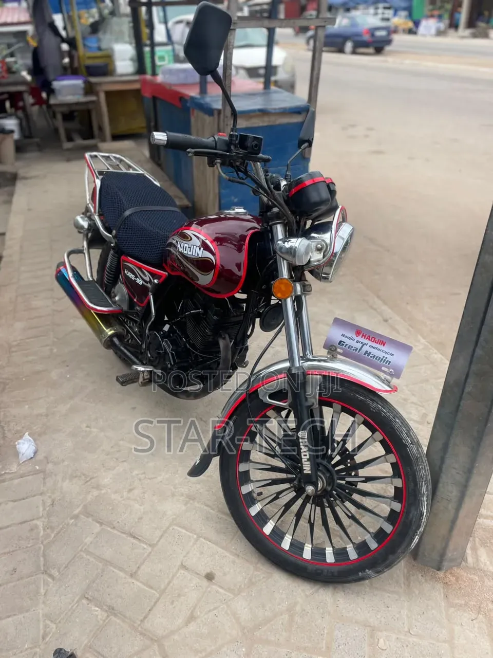 New Haojue HJ125-8K 2026 Blue