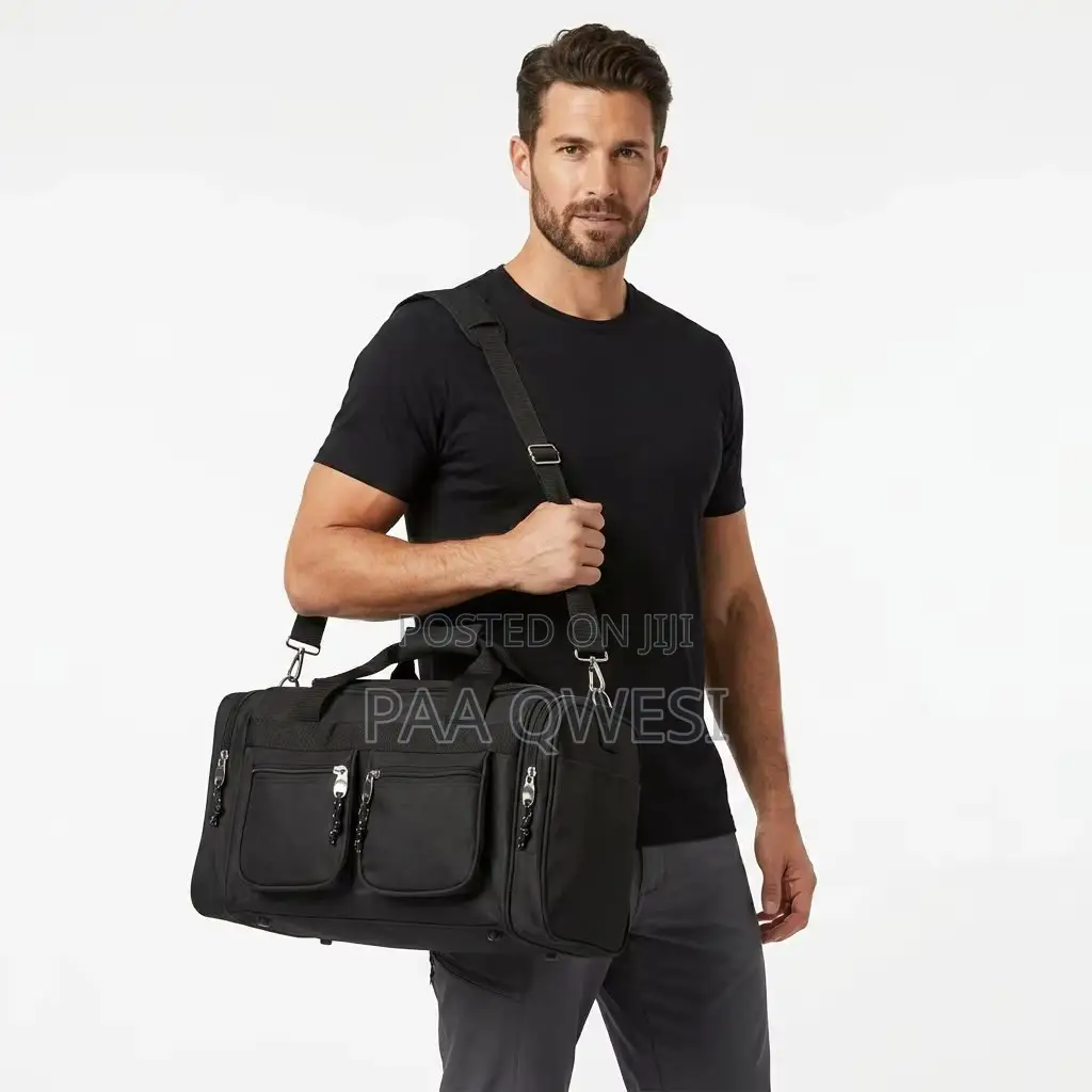 Premium Travel Duffel Bag With Shoulder Strap