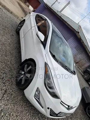 Hyundai Elantra 2013 White