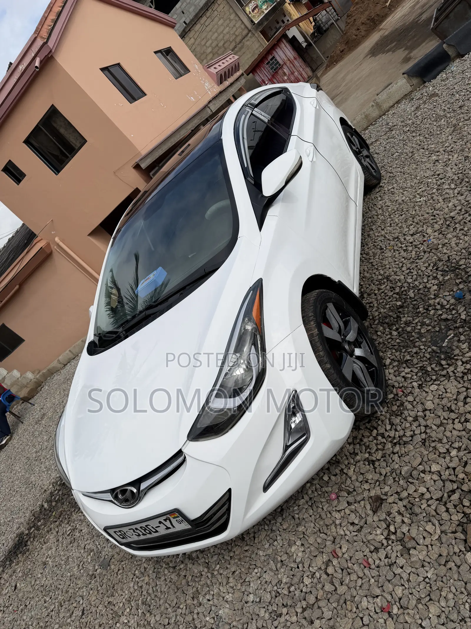 Hyundai Elantra 2013 White
