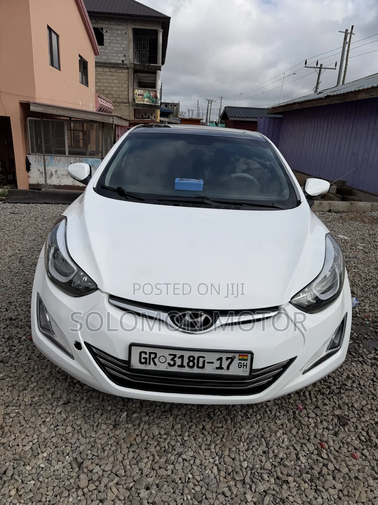 Hyundai Elantra 2013 White