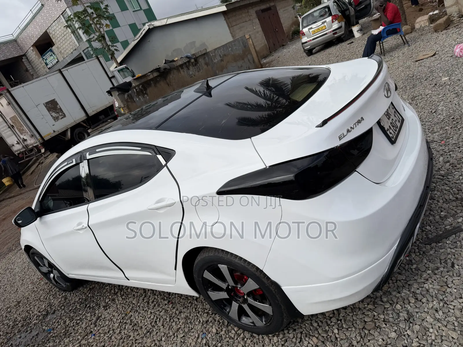 Hyundai Elantra 2013 White