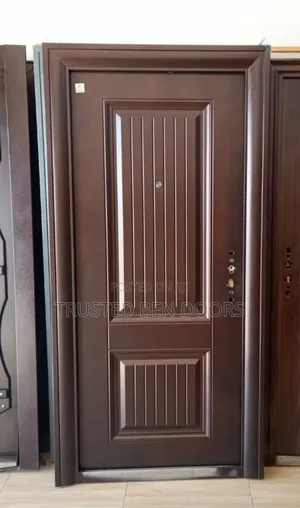 Paladin Turkey Security Single Rough Brown Door With Accessories