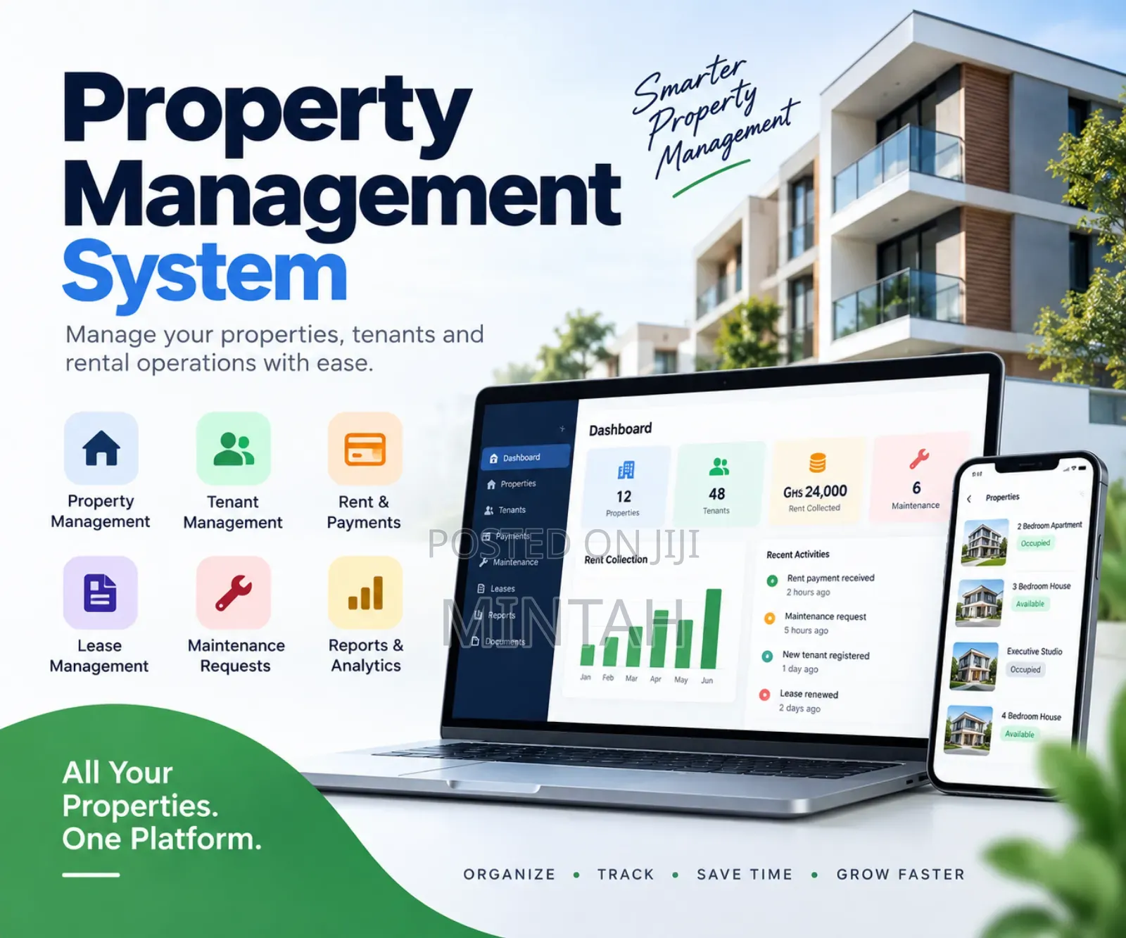 Property Management Application (Web & Dashboard)