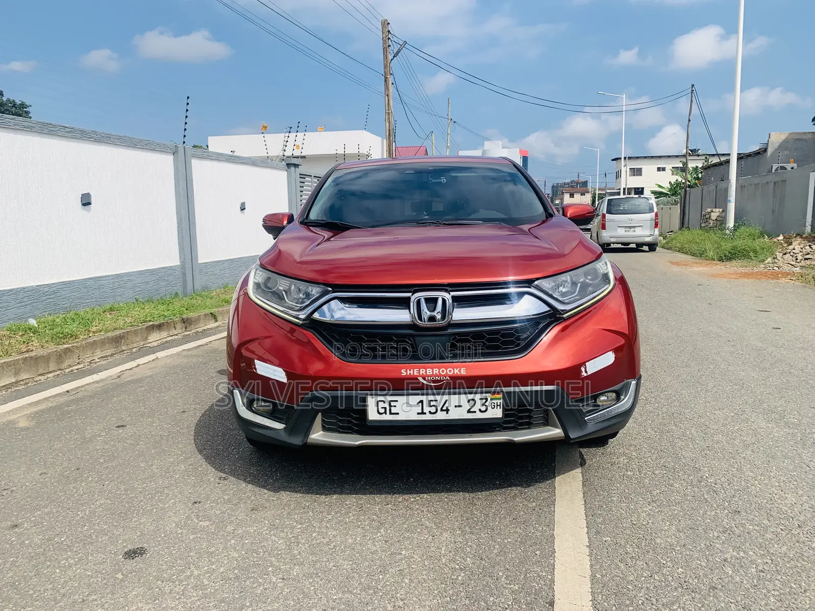 Honda CR-V EX AWD 2019 Red