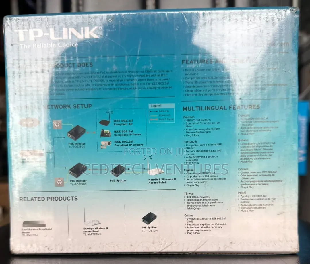 TP Link POE Injector
