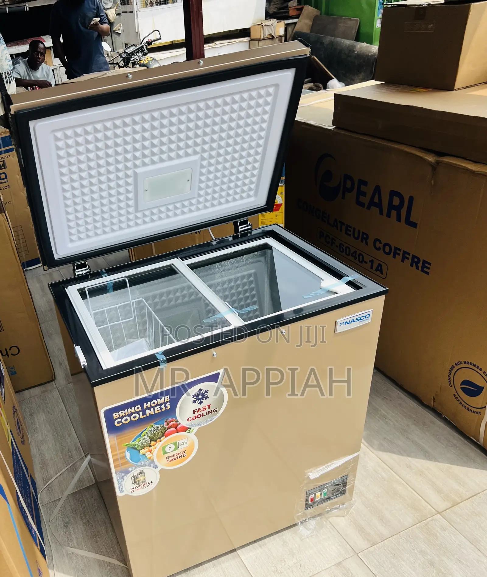 Premium Classic Nasco Single Door Chest Freezer(Nas200fl)150L