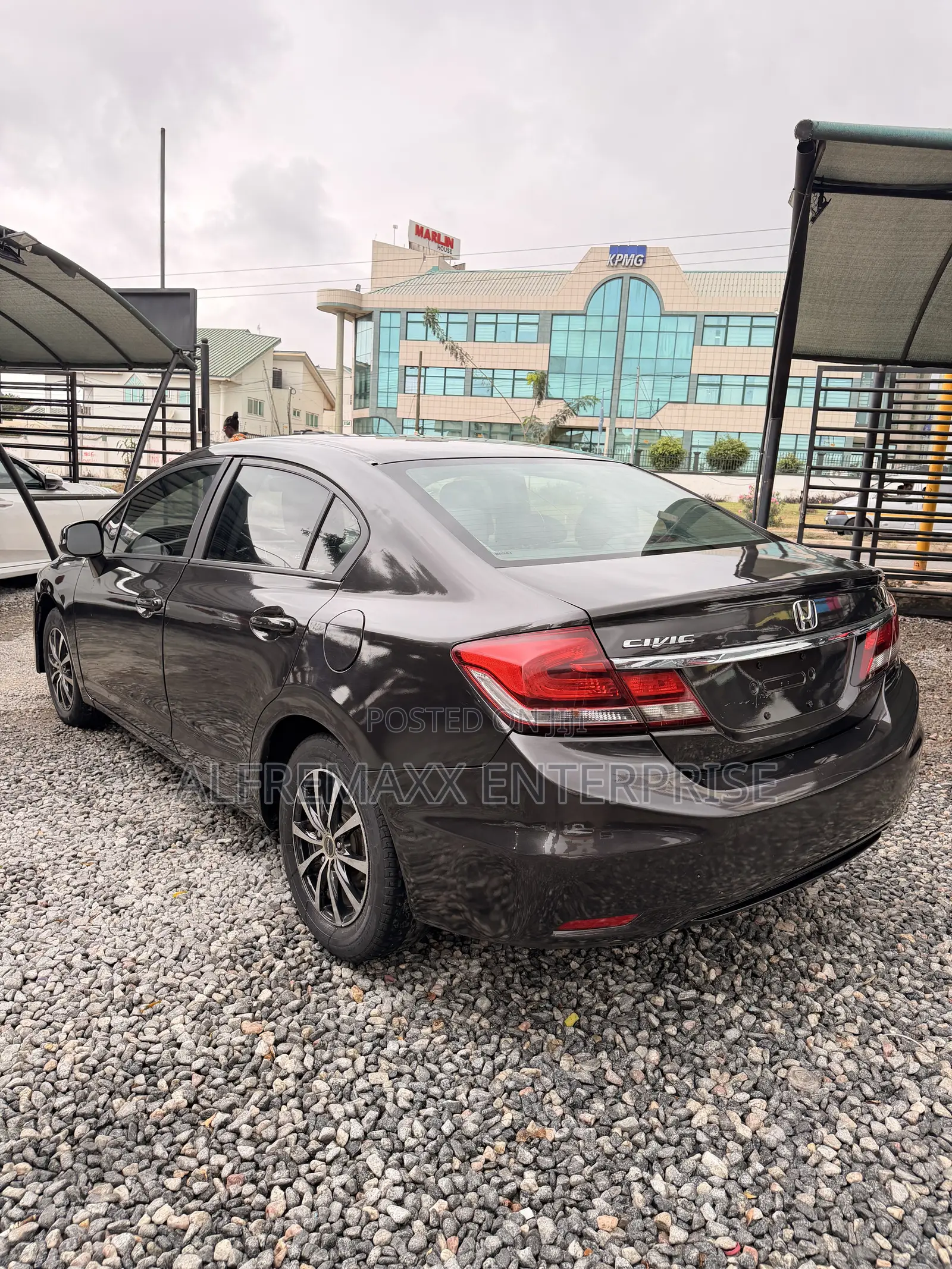 Honda Civic Sedan EX 2013 Brown