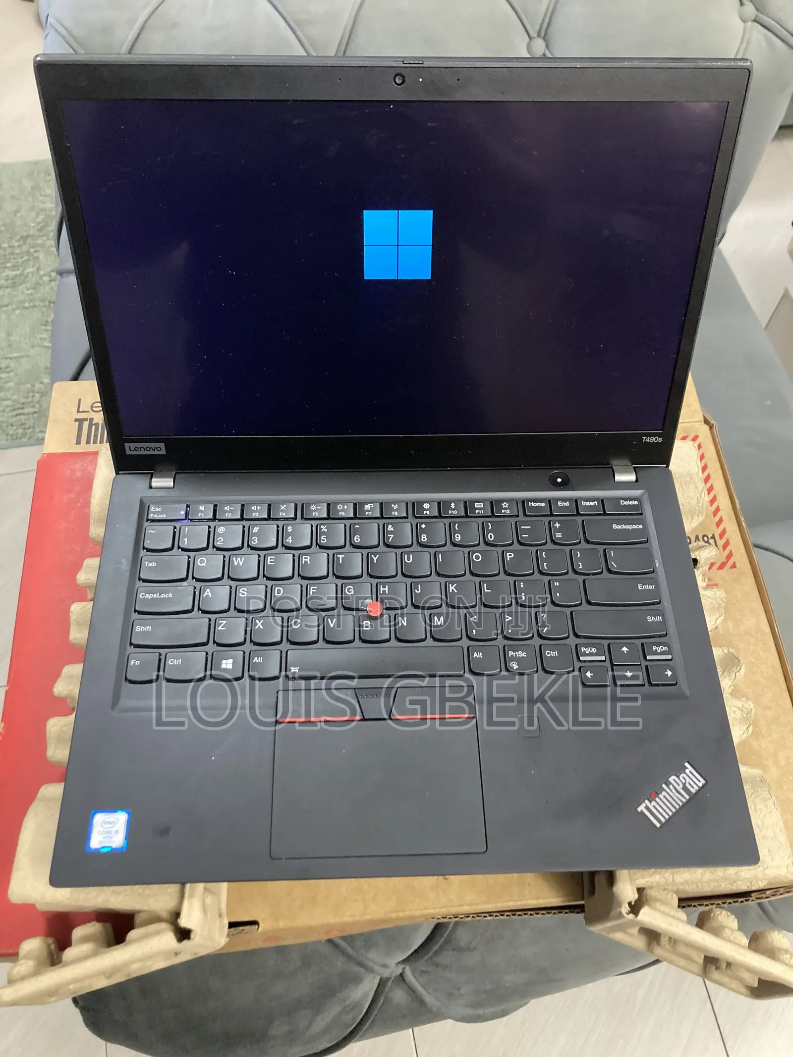 New Laptop Lenovo ThinkPad T490s 16GB Intel Core i5 SSD 256GB