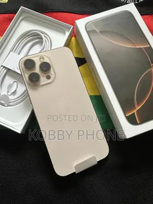 New Apple iPhone 16 Pro Max 256 GB Gold