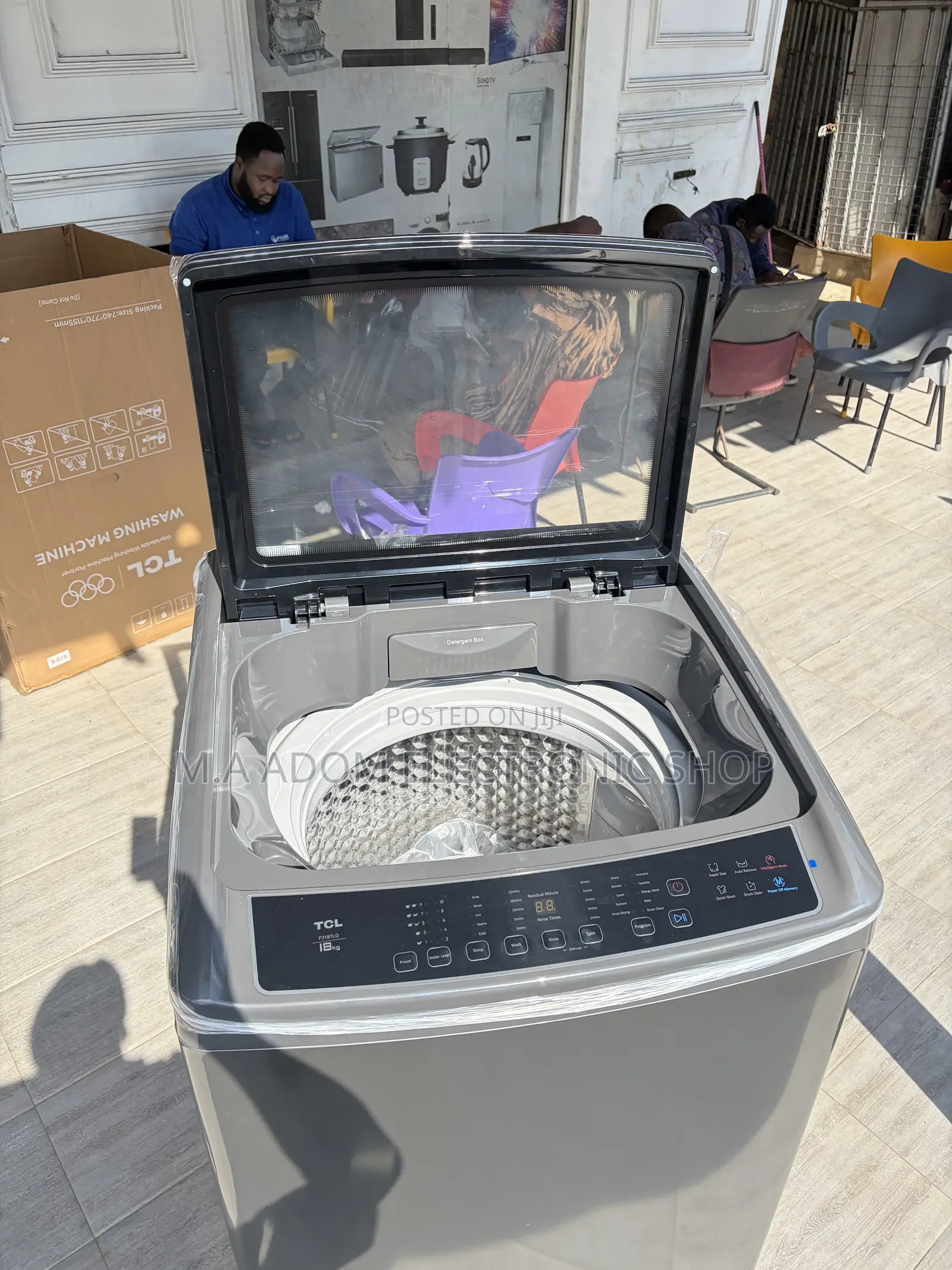 TCL 18kg Full Automatic Front Loader Washing Machine