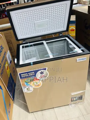 Classic Nasco Single Door Chest Freezer(Gold)Nas200fl 