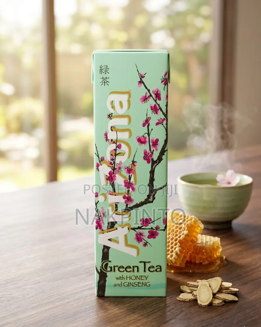 O AriZona Green Tea With Honey and Ginseng
