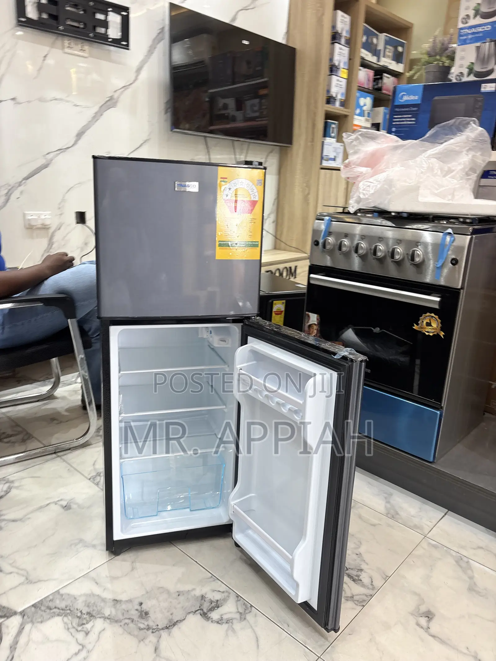 Extremely Affordable Nasco Top Freezer Fridge(Nasd2-13fl)