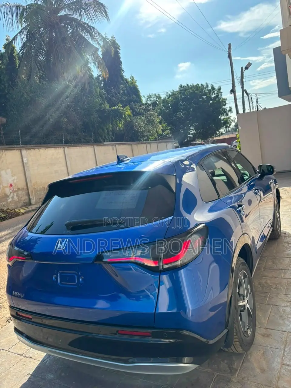 Honda HR-V Sport AWD CVT w/o BSI 2024 Blue