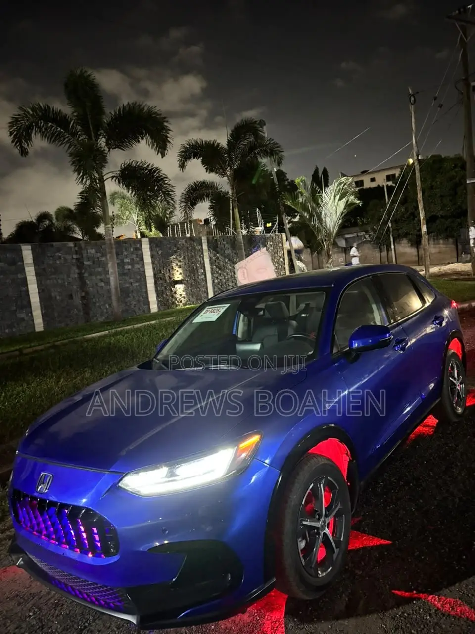 Honda HR-V Sport AWD CVT w/o BSI 2024 Blue