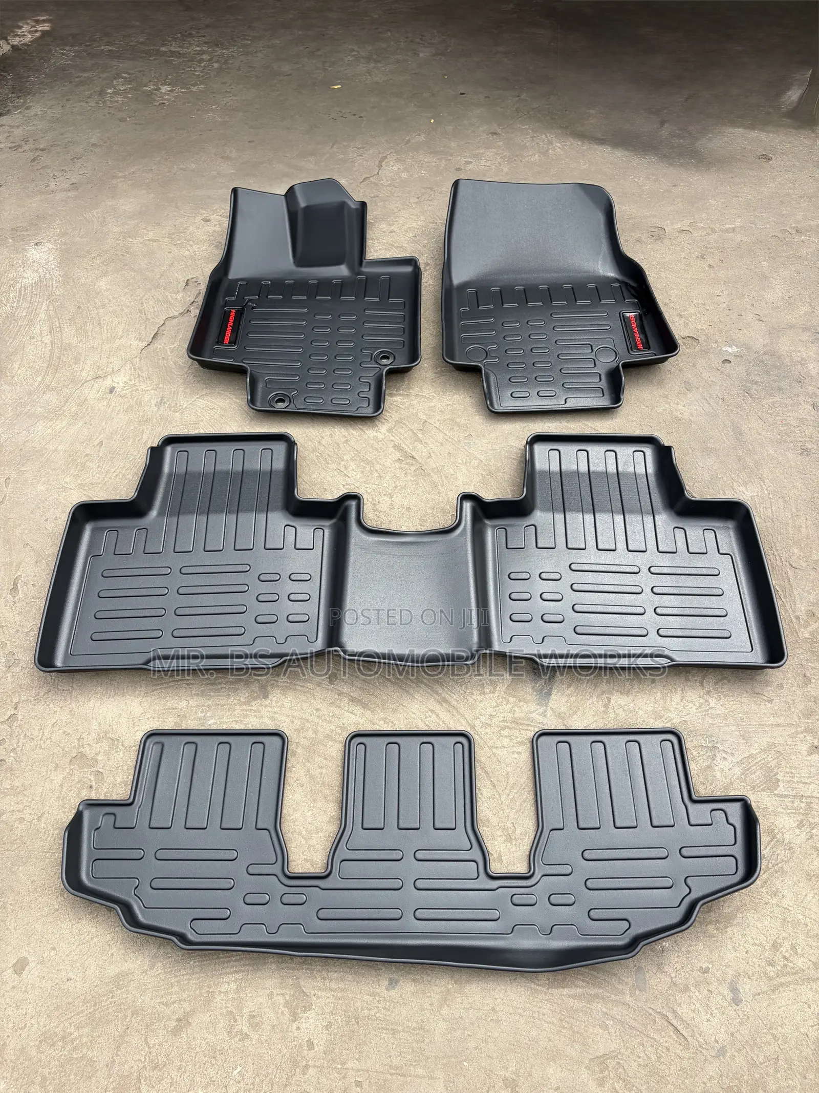 Toyota Highlander Floor Mat 2019-2026