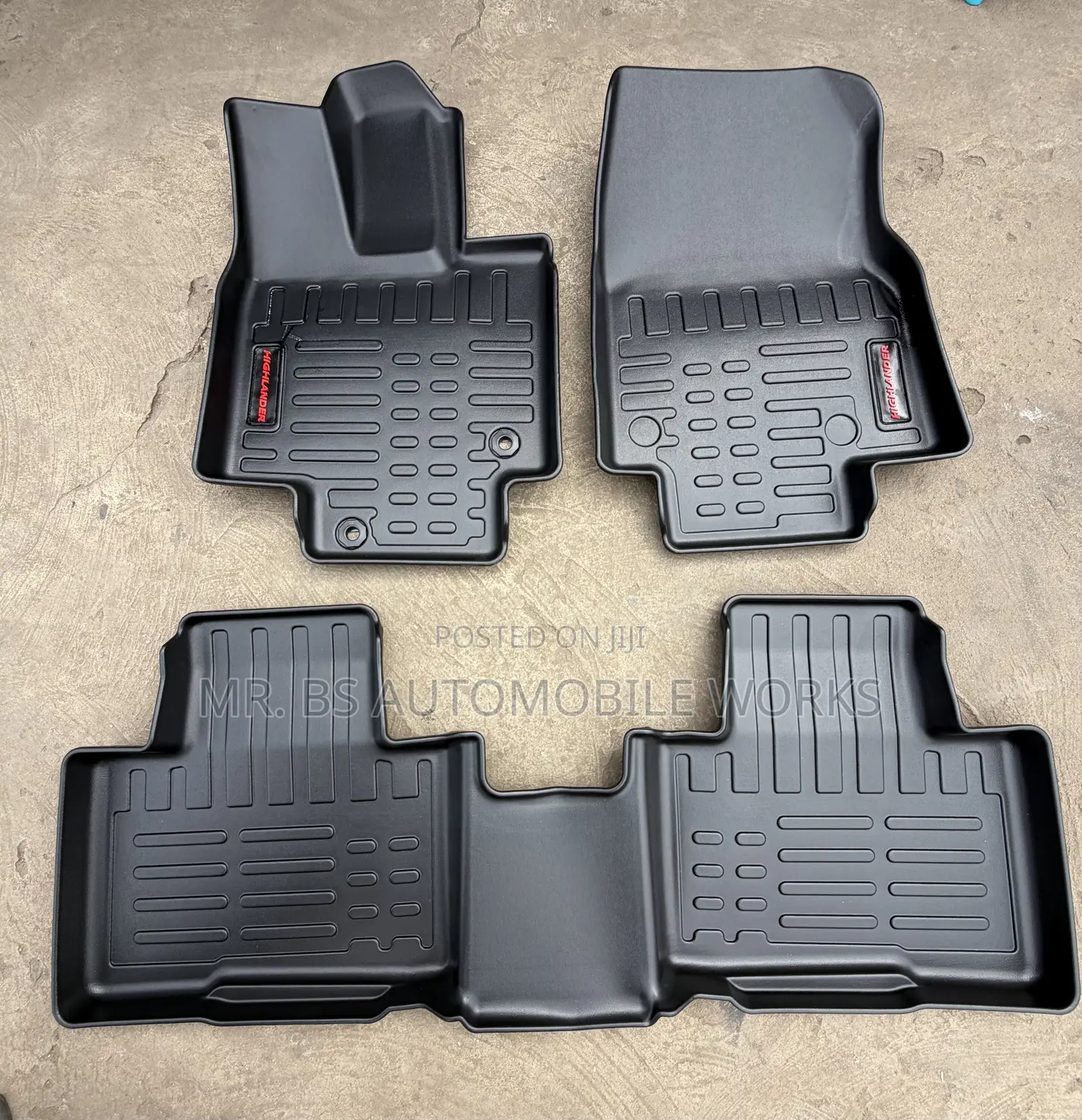 Toyota Highlander 3d Floor Mat