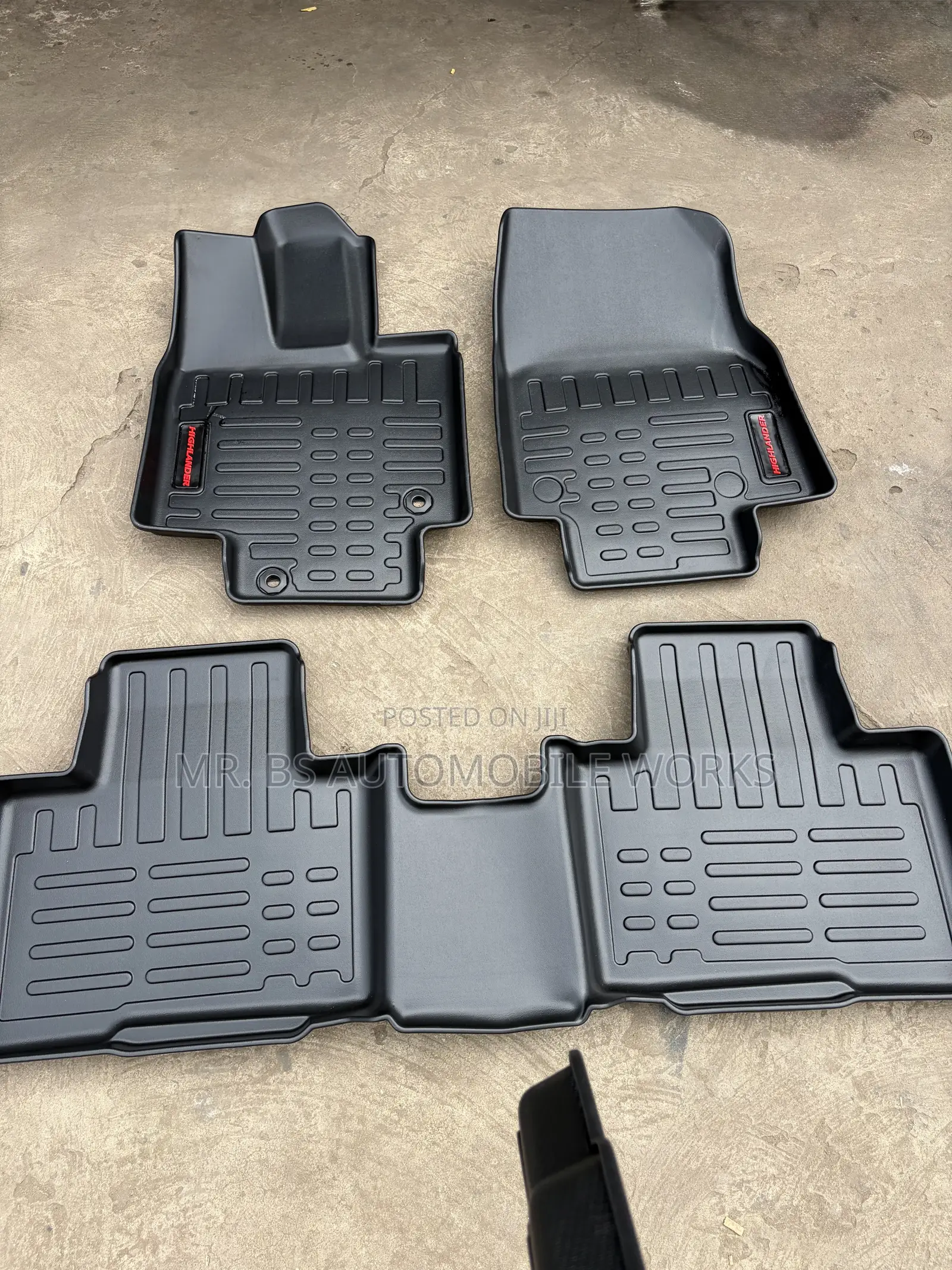 Toyota Highlander 3d Floor Mat