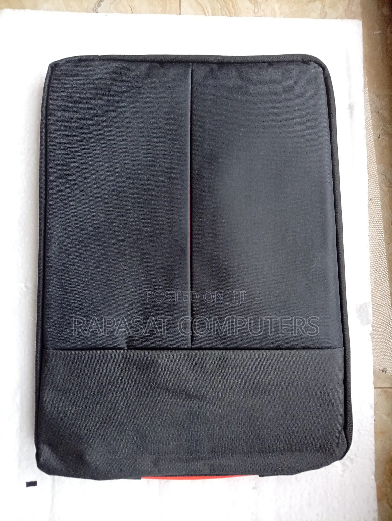 Laptop Sleeve Bag 15.6'',14.0'',13.3'' 8944(black ,Orange Zip Handle