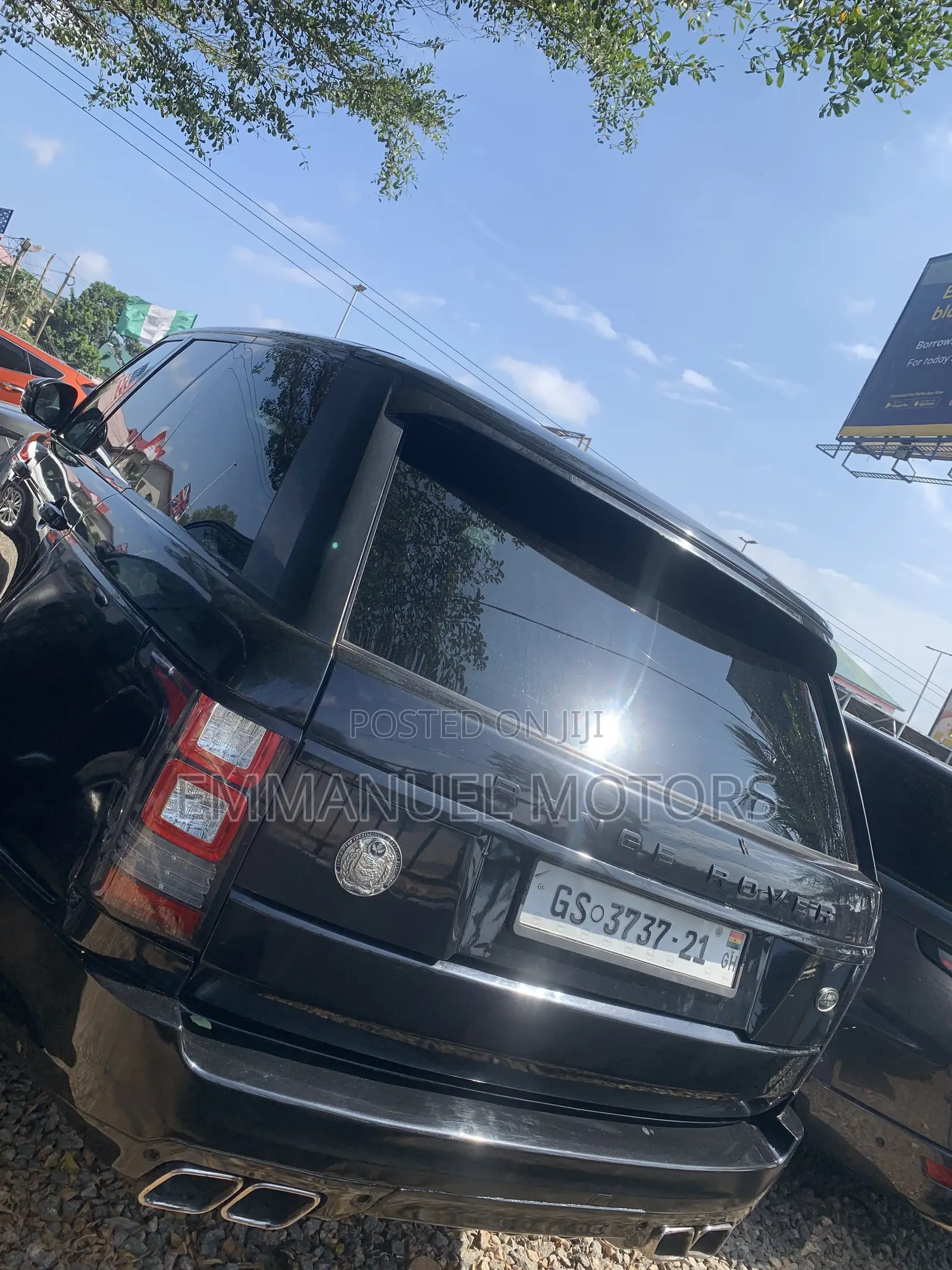 Land Rover Range Rover Vogue 2016 Black