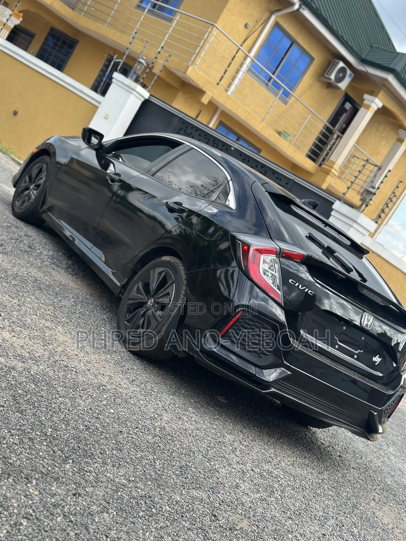 Honda Civic Sport Touring 4dr Hatchback (1.5L 4cyl) 2017 Black