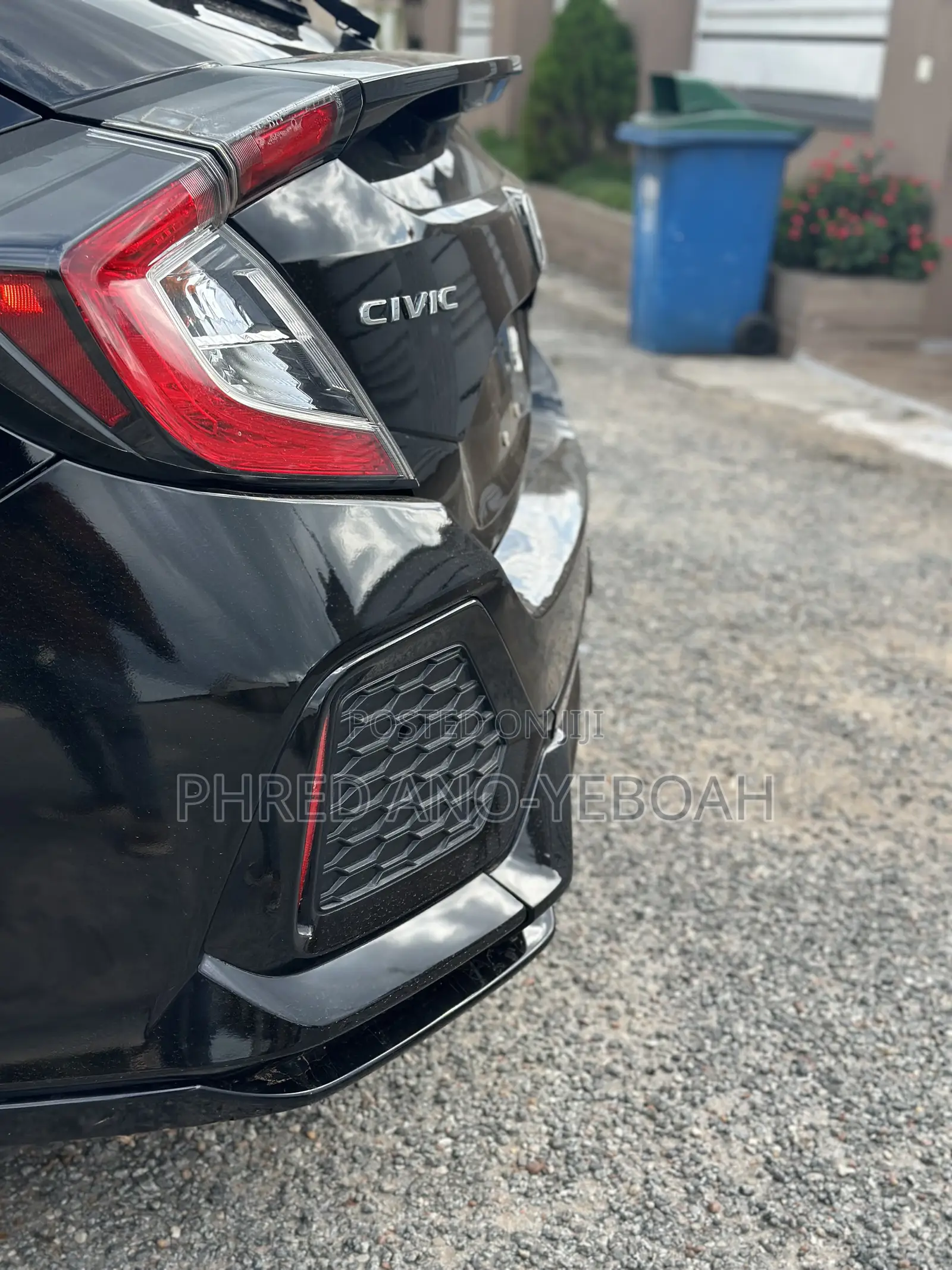 Honda Civic Sport Touring 4dr Hatchback (1.5L 4cyl) 2017 Black