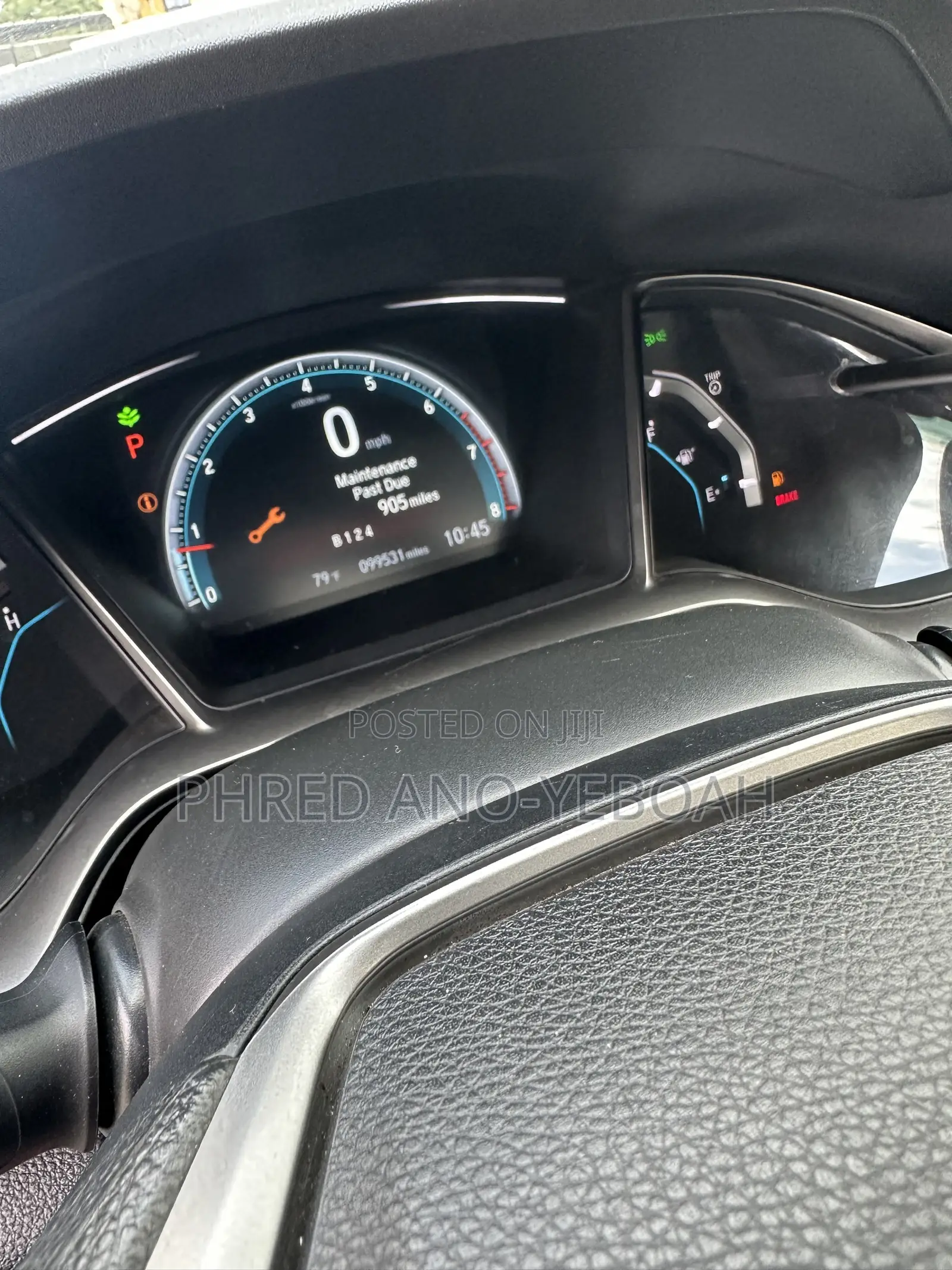 Honda Civic Sport Touring 4dr Hatchback (1.5L 4cyl) 2017 Black