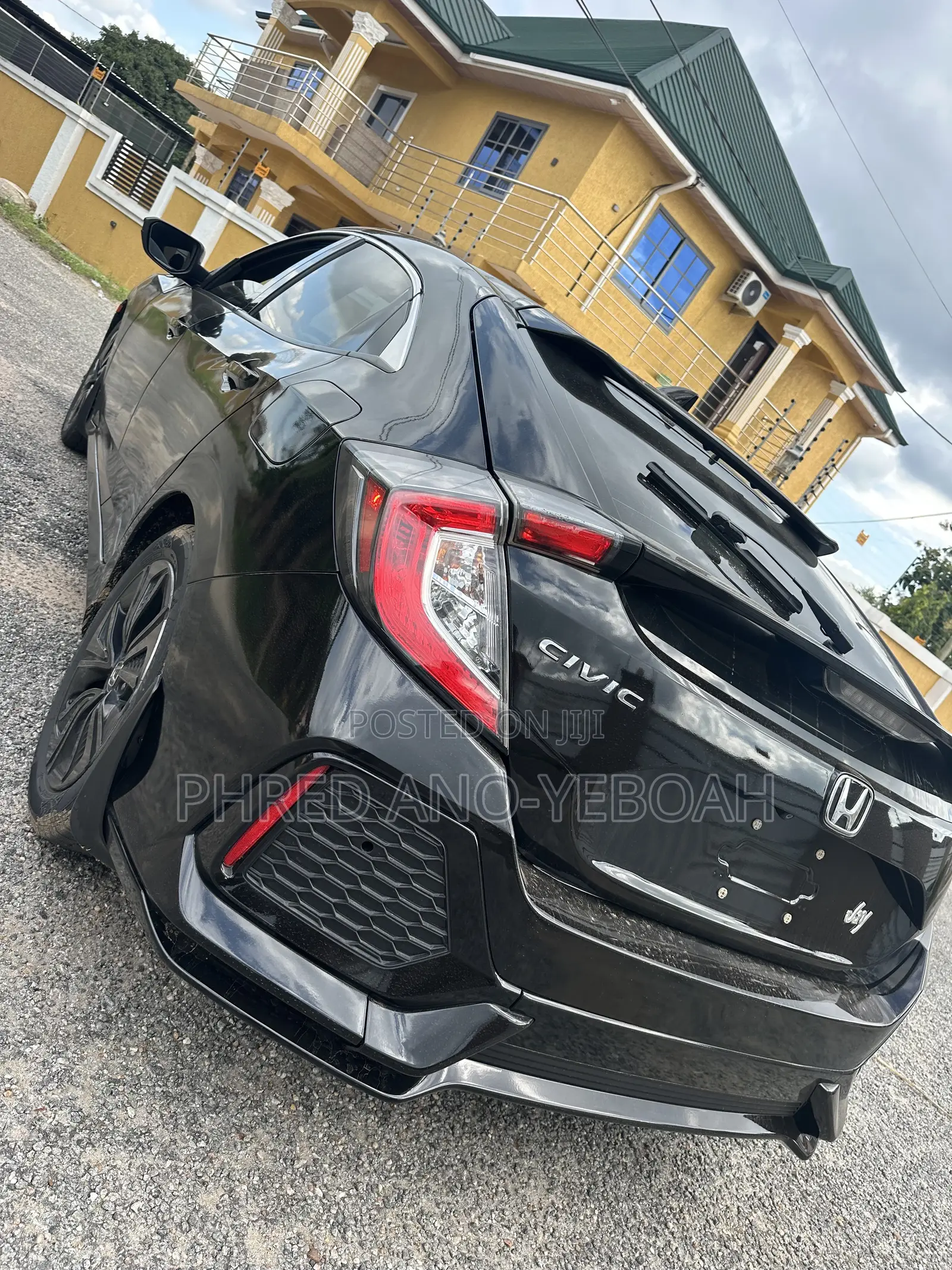 Honda Civic Sport Touring 4dr Hatchback (1.5L 4cyl) 2017 Black