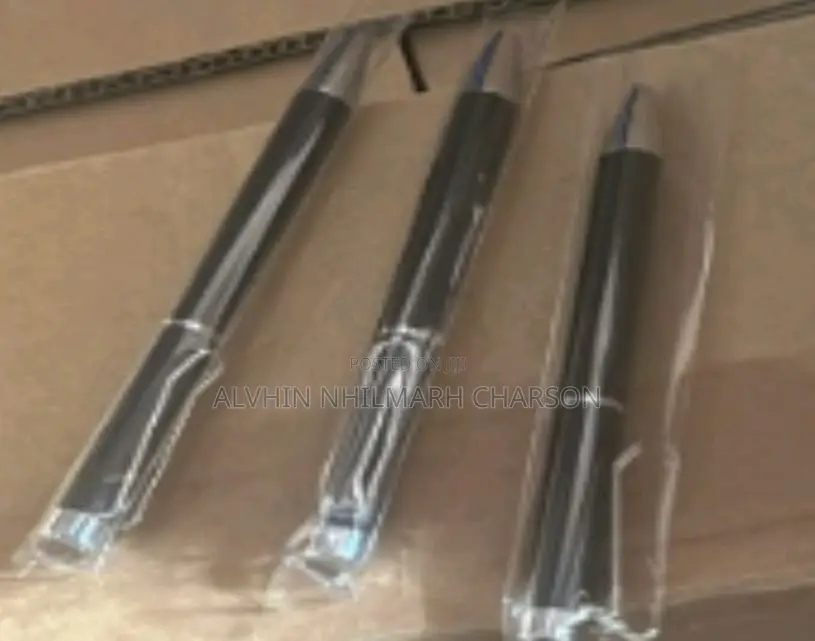 Metallic Executive Pens for Printing and Engraving