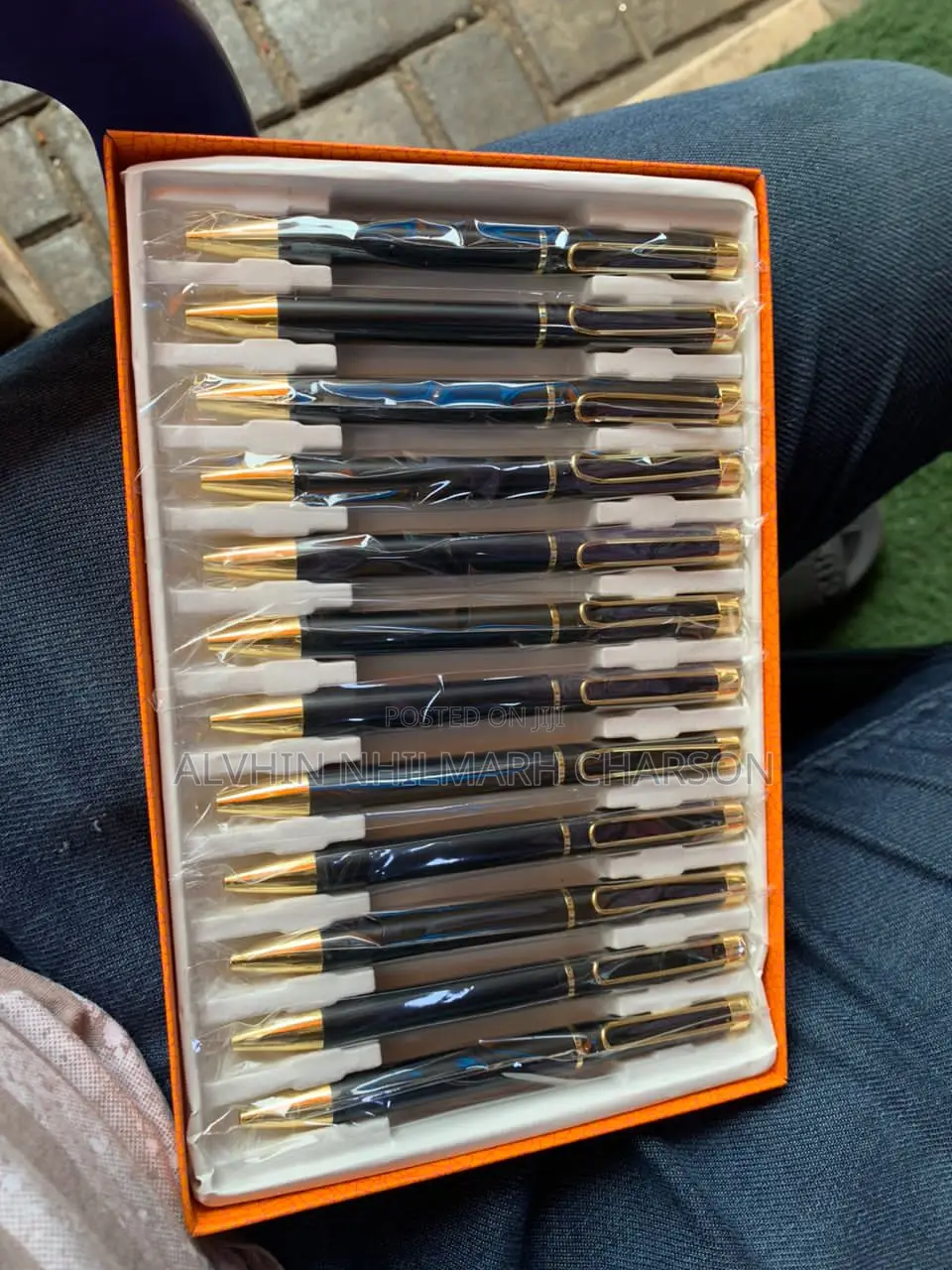 Metallic Executive Pens for Printing and Engraving