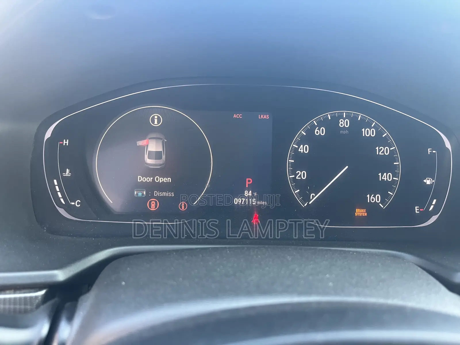 Honda Accord 2018 Off white